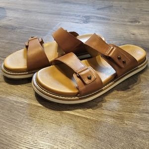 KEEN Leather Lana Slide Sandals